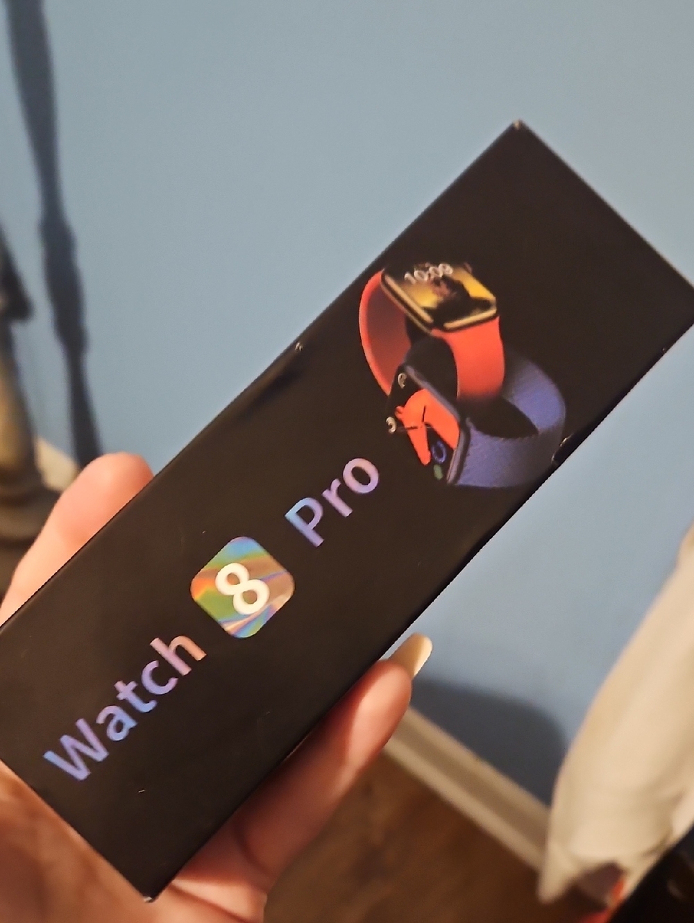 Watch 8 Pro Smartwatch - Black